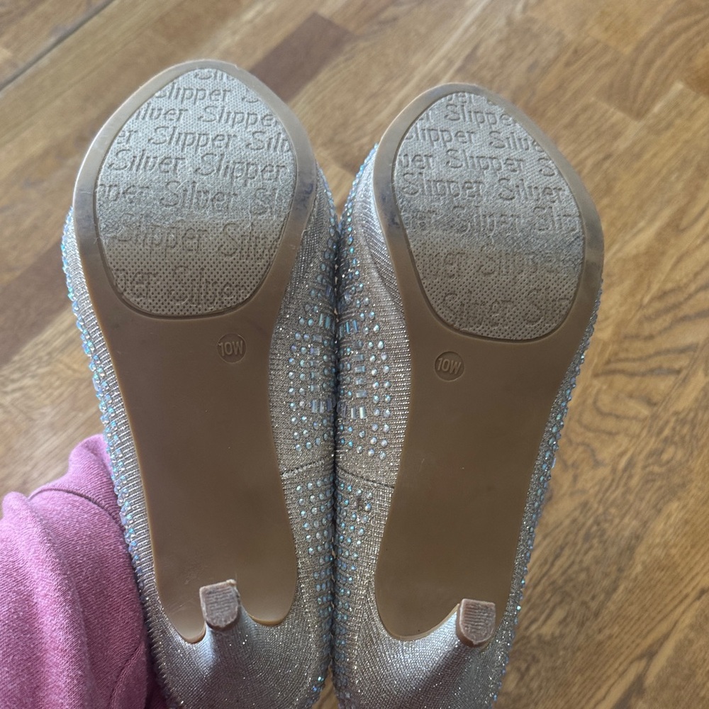 Sparkling Rhinestone Heels - Picture 3 of 4